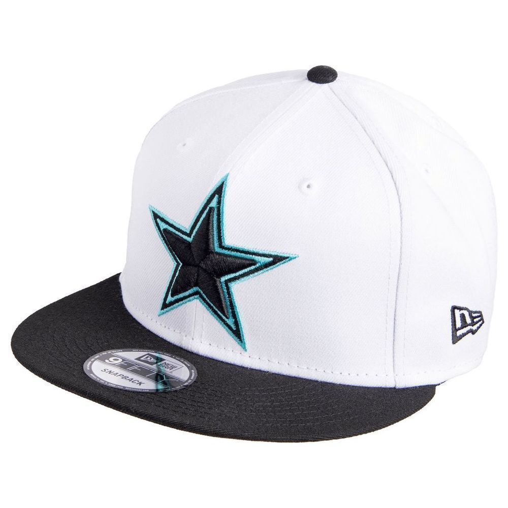 NWT New Era Men's DALLAS COWBOYS Color Pack 9Fifty White Adjustable Hat OSFA